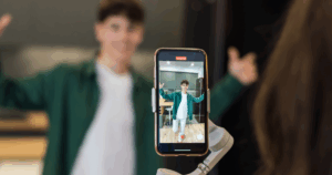 縦型スマホ動画撮影