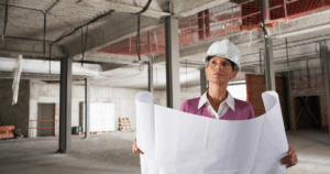 建設現場の女性